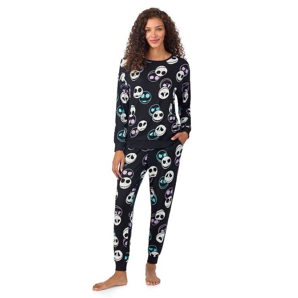 Disney Nightmare Before Christmas Two Piece PJ Set Size L